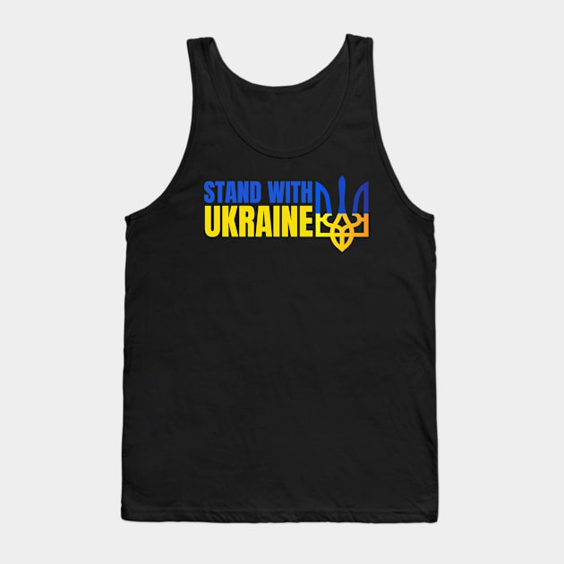 stand with ukraine Tank Top by Fashion planet